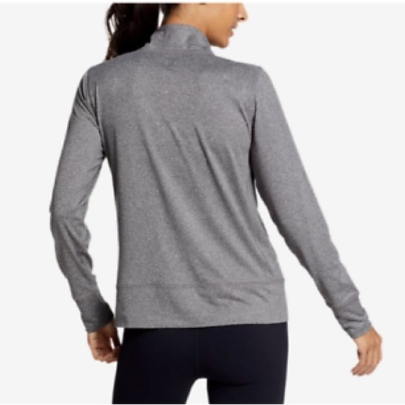 Eddie Bauer Sweater Women’s‎ Size Small Grey Resolution 360 Zipper Jacket - Picture 7 of 10
